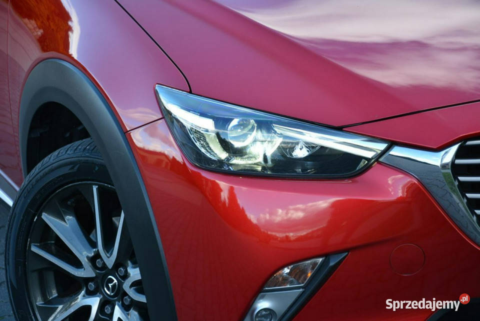 Mazda CX3 Skóry Navi Kamera Head Up Ledy Xenon światła do jazdy dziennej Ostrów Mazowiecka