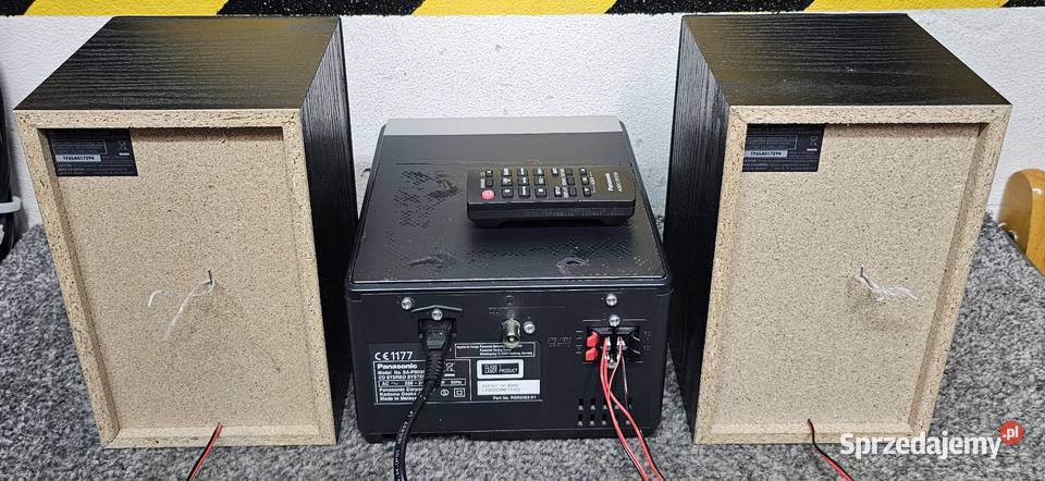 Wieża PANASONIC SCPM250 Bluetooth USB wysyłka 15 Elektronika