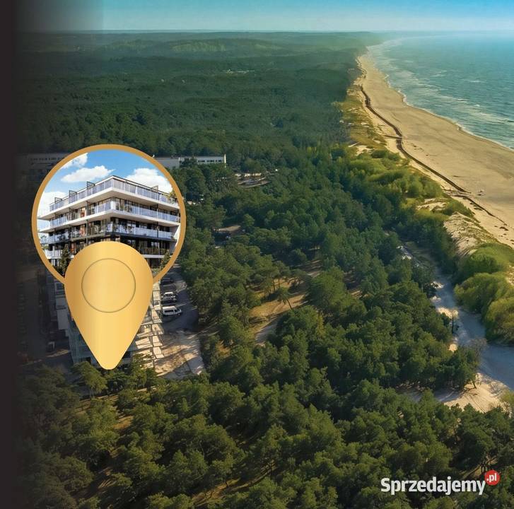 Rowy widok na morze plaża 90m 2 pokoje