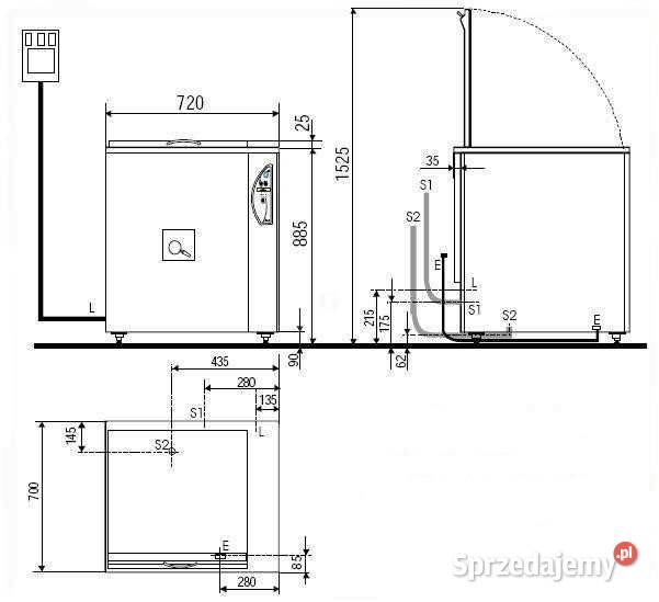 Myjka do sałaty i warzyw KRONEN KW81 A serwisie Góra sprzedam