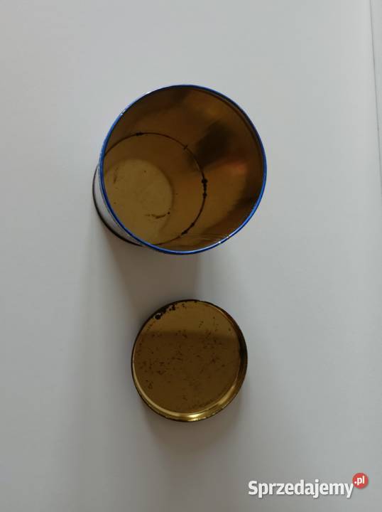 Stara puszka pudełko z PRLu vintage Antyki, Sztuka, Kolekcje Łódź