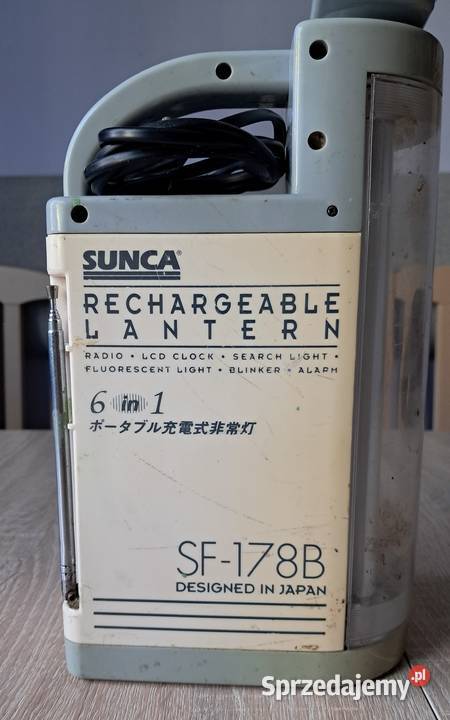 Wielofunkcyjna zabytkowa lampa latarka model Krosno