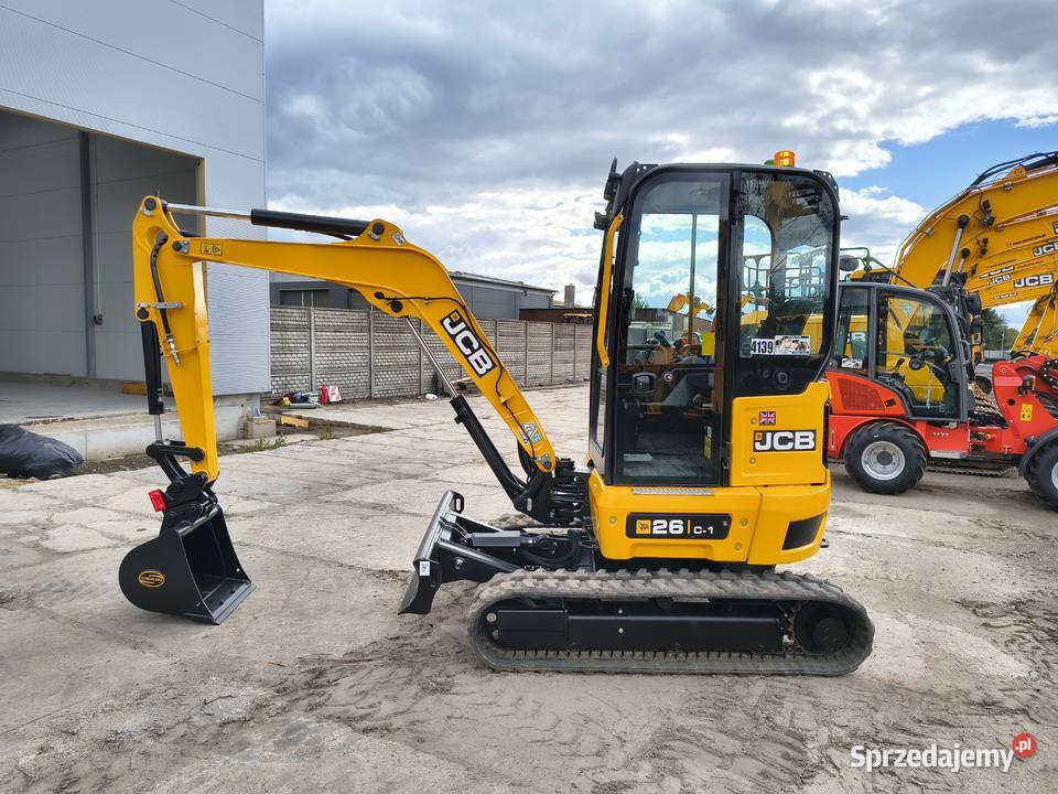 MINIKOPARKA 26 TONY JCB 26C1 CAT KUBOTA LONKING wielkopolskie Krotoszyn