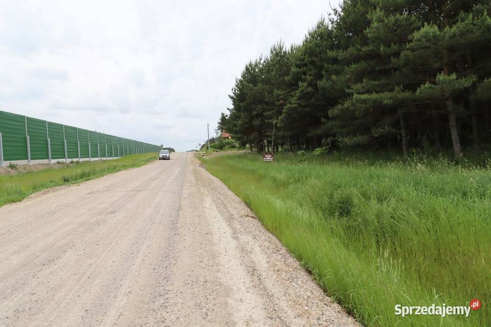 Działka o pow 5852 m2 drodze Via Baltica warmińsko-mazurskie