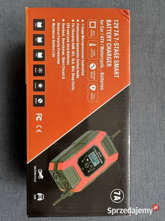 Automatyczna ładwarka prostownik 7A 12V Foxur Wrocław sprzedam