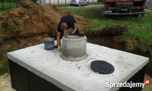 szamba betonowe 10m3 jednolite szeregowe z