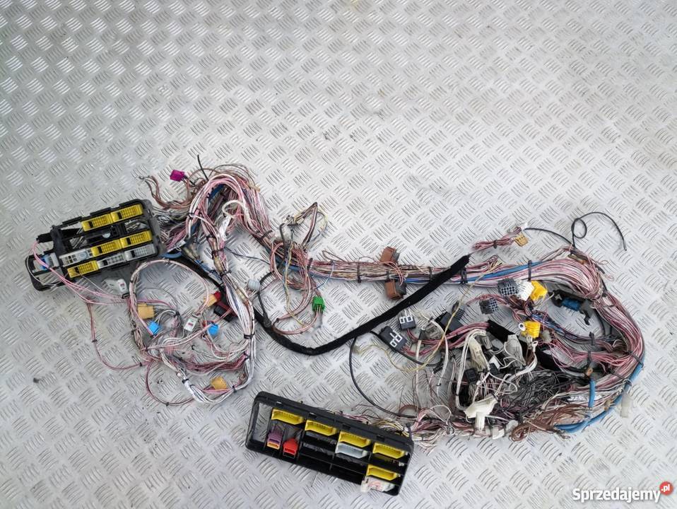 INSTALACJA KABINY MAN TGL Układ elektryczny