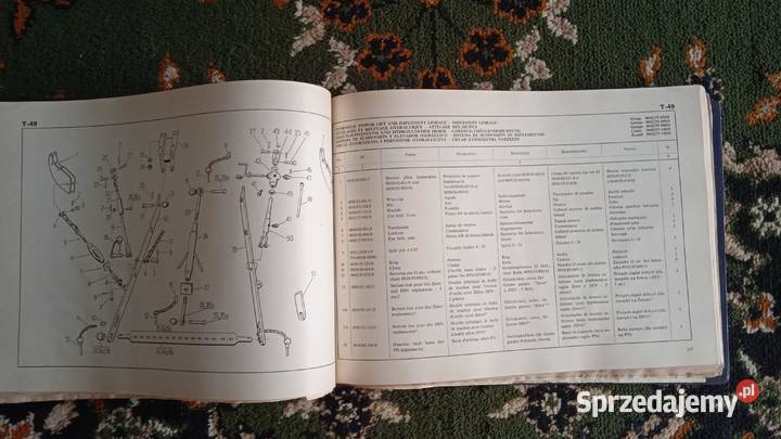 Katalog części zamiennych ciągnik rolniczy Ursus