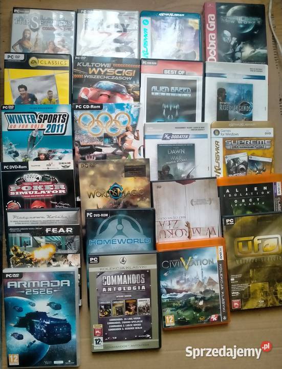 sprzedaży dotyczy 22 gier Legnica sprzedam