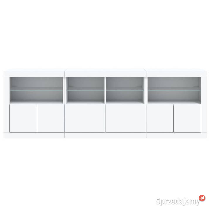 Szafka z oświetleniem LED biała 202x37x67 Warszawa sprzedam