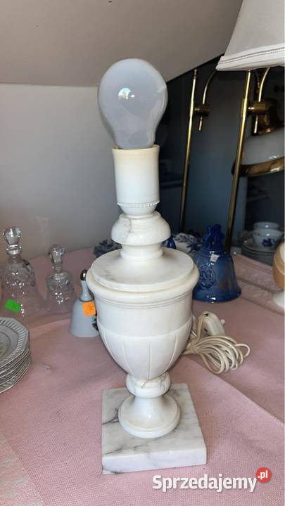 Retro Lampa onyksowa Elektryczna W kolorze pomorskie Gdańsk