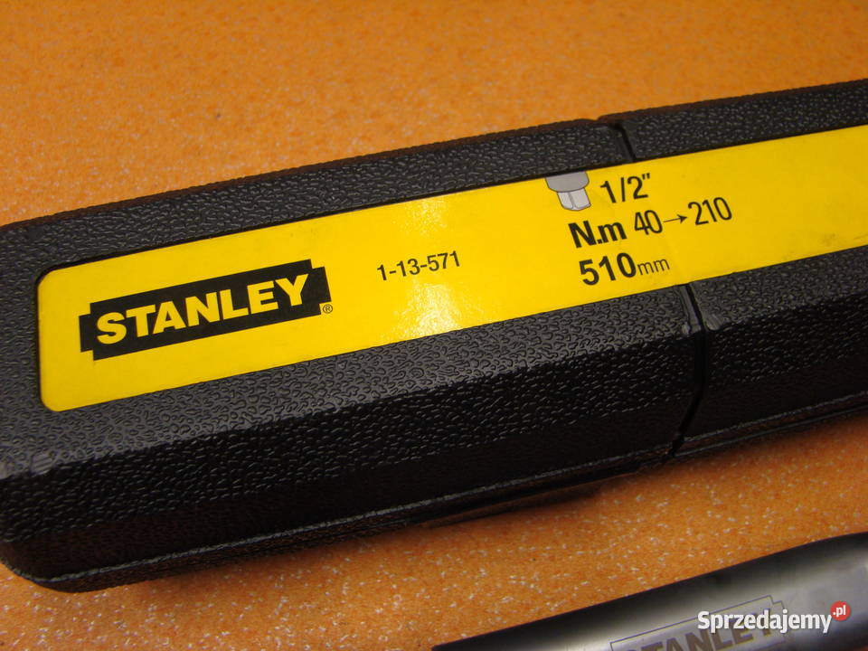 Klucz dynamometryczny STANLEY 12 cala Ref113571 Pozostałe Bielsko-Biała sprzedam