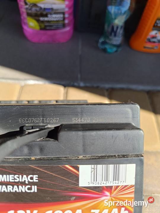 Akumulator 74Ah680A Biała Podlaska