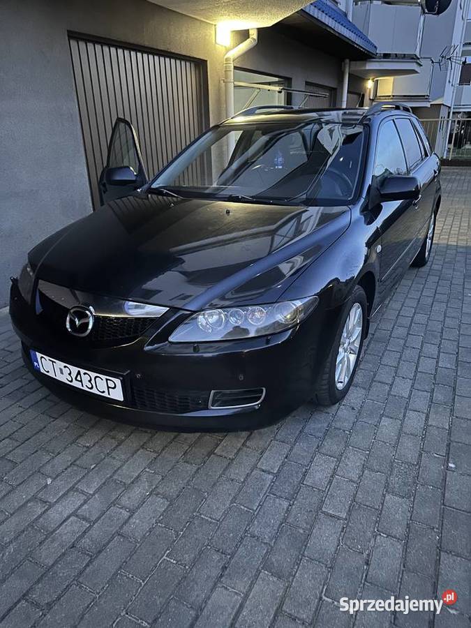 Mazda 6 20D Kombi BOSE Skóra Xenon Bez RDZY Rok produkcji 2007 Toruń