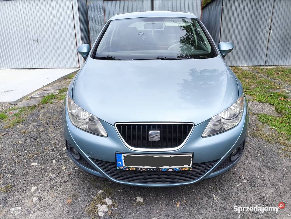 Seat Ibiza 14 MPI 5 Drzwi 2009r Klimatyzacja przyciemniane szyby lubelskie
