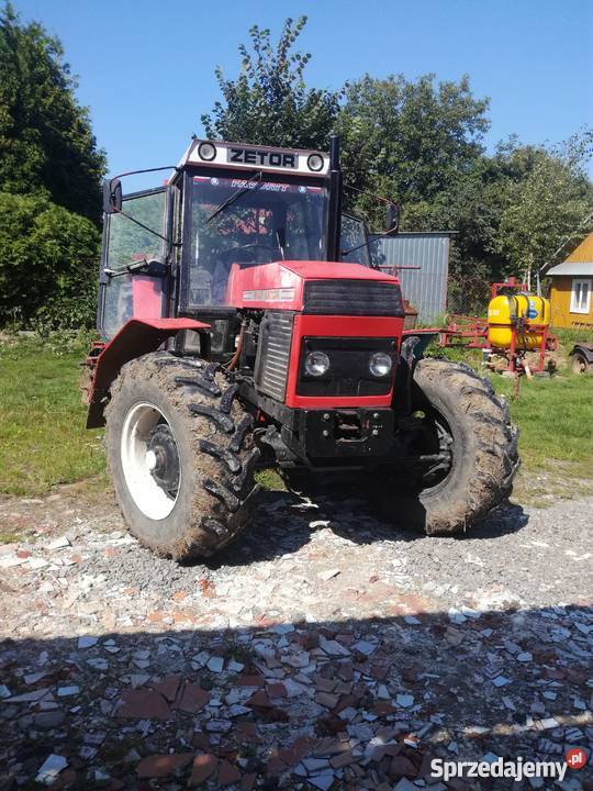 Zetor 16145 z pługami LEMKEN bez 3 1 Pełkinie sprzedam