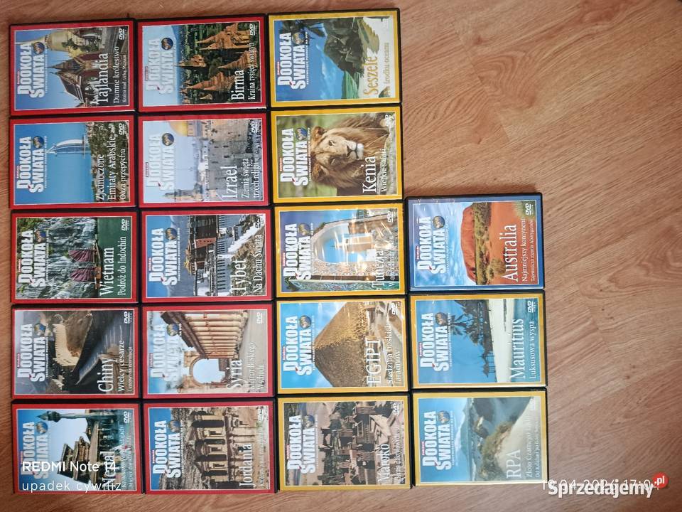 Dookoła świata płyty CD 65 sztuk Wodzisław Śląski