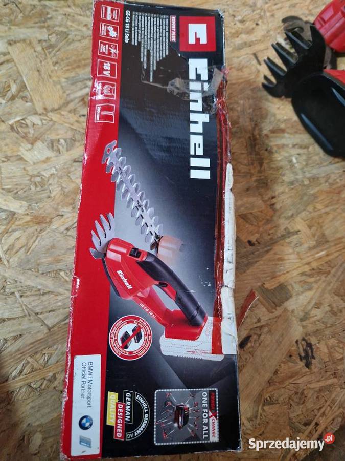 Nożyce do trawy i żywopłotu AKUMULATOROWE xch Głogowa sprzedam