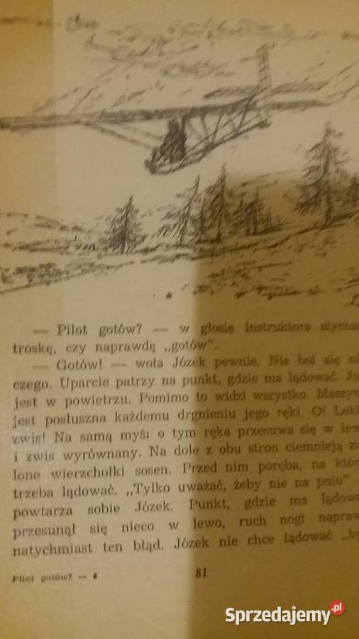 Pilot gotów Kann unikatowe książki prezenty Warszawa