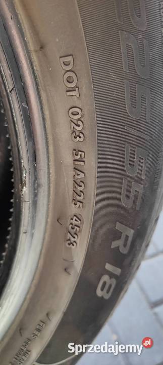 Opona opony 22555R18 102H BMW X1 Vredestein 55 Orzesze sprzedam