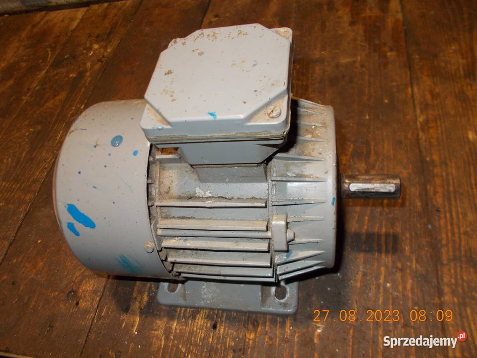 silnik elektryczny 055 kw 1400 obrotów truj Łubianka sprzedam