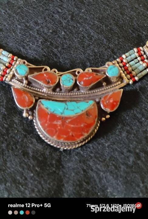 Berberyjski Zestaw Biżuterii Bransoleta i Ostrów Mazowiecka