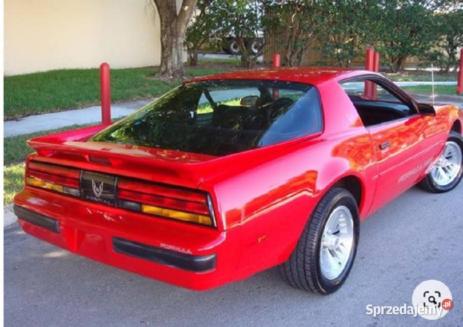 Pontiac Firebird Trans Am 8692 tylna klapa z Klapy bagażnika Będzin