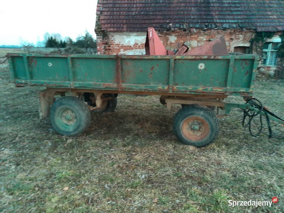 Sprzedam przyczepę Wywrotkae d 45 Autosan dolnośląskie Głogów