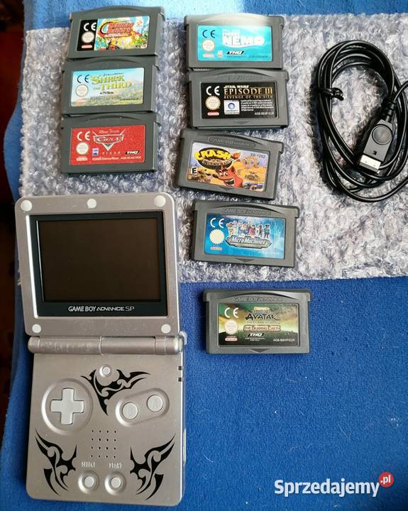 Nintendo Gameboy Advance SP Tribal Edition Nosibądy