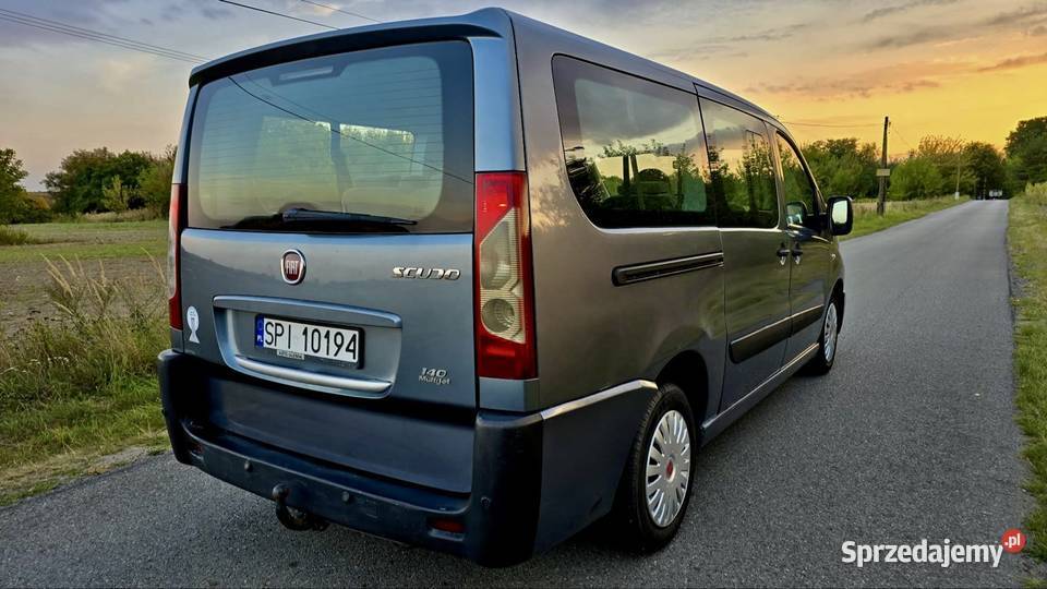 Fiat Scudo 9 osobowy Zamiana Zamienię na tańsze manualna Wojkowice sprzedam