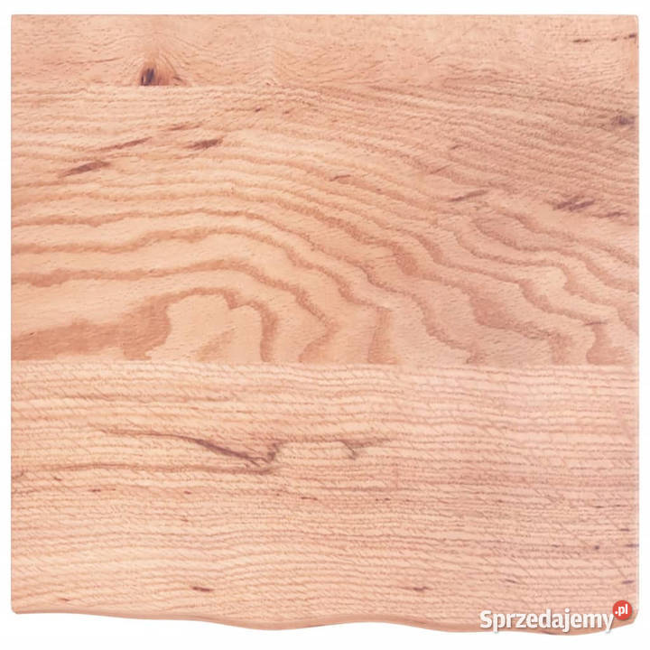 Półka brązowa 60x60x24 lakierowane lite drewno