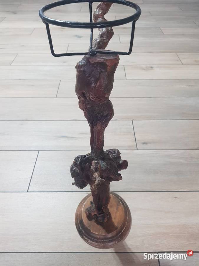 Kwietnik z korzenia winorośli Wola Podłężna