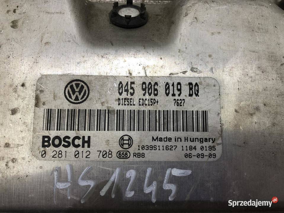 STEROWNIK SILNIKA VOLKSWAGEN POLO IV 9N