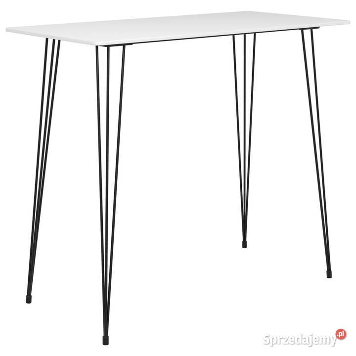 Stolik barowy biały 120x60x105 WM248144 Warszawa