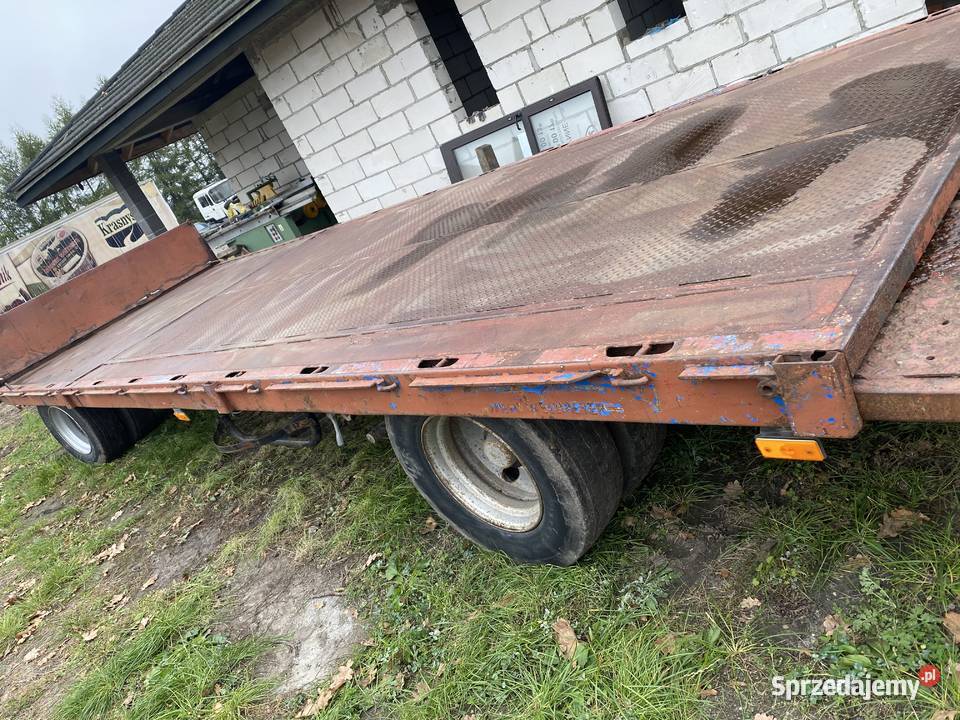 Przyczepa niskopodwoziowa do przewozu maszyn do Kamień