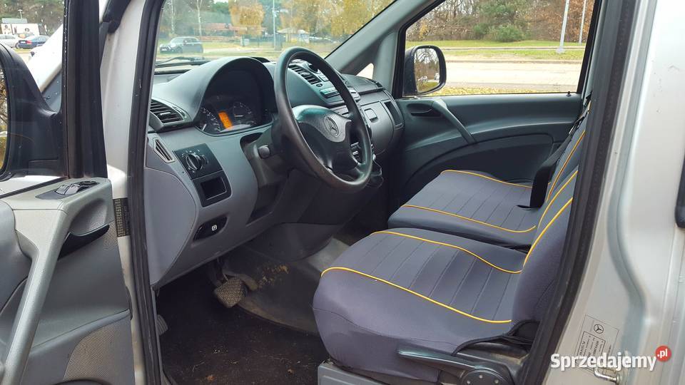 Vito LONG 4x4 2008r brygadówka 6osób Salon ESP Gdańsk sprzedam