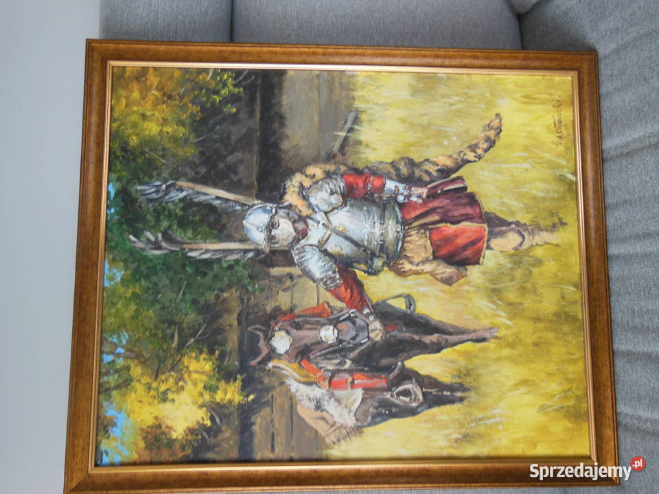 Obraz 50x60 Husarz Artur Orłowski Kielce sprzedam