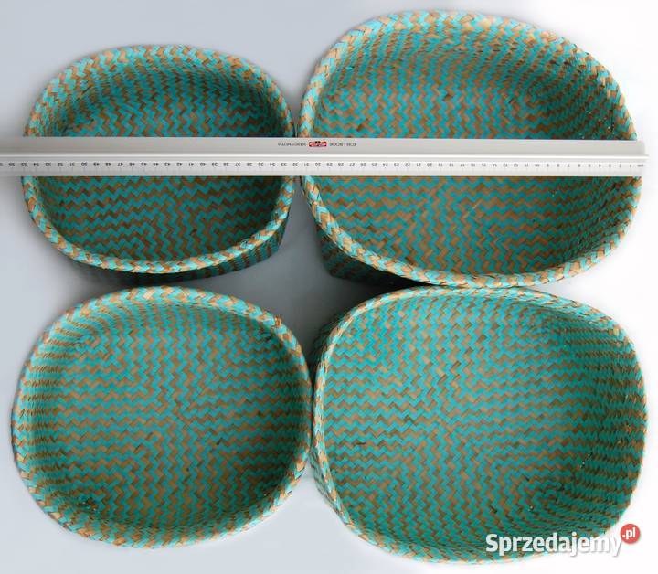 Koszyk pleciony słomiany do przechowywania lubelskie Lublin