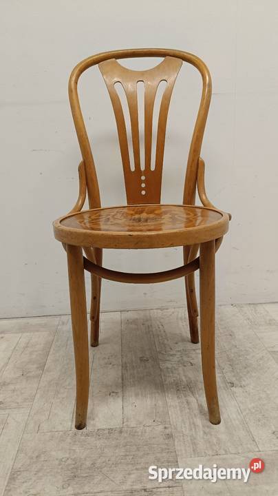 krzesło gięte model Thonet drewno buk gięty Radomsko