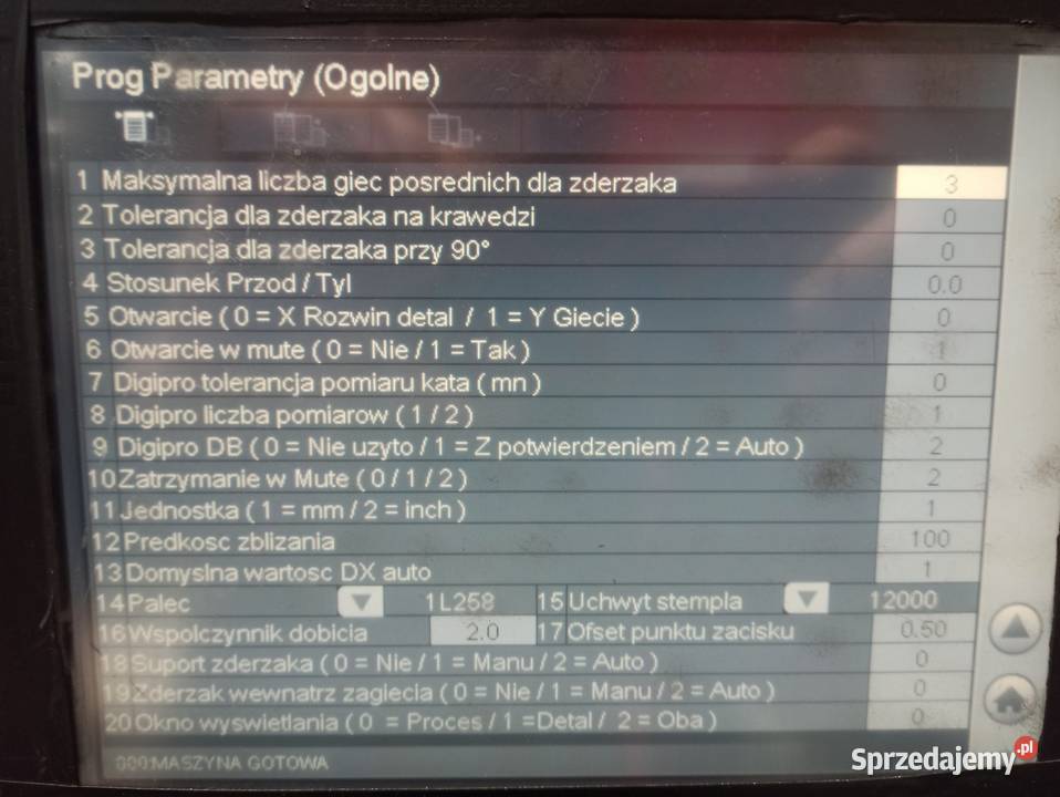 sprzedam prasę krawędziową Amada HFE 100 3 M2 8 Wrocław