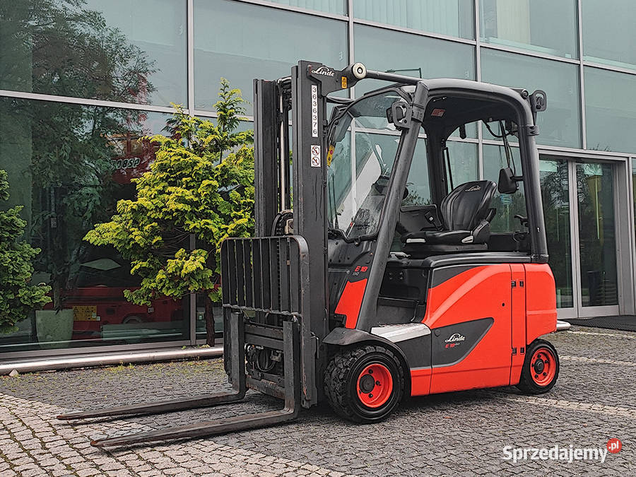 Wózek widłowy elektryczny Linde E18PH02 18 t Kęty