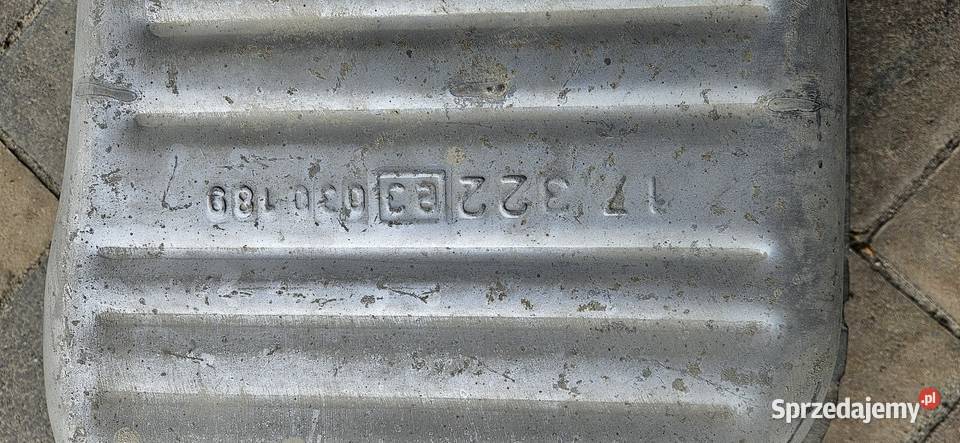 Tłumik końcowy Opel Zafira A nieuszkodzony Biskupice