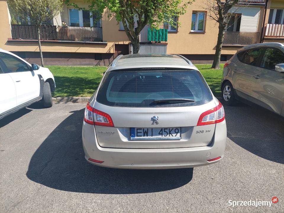 Peugeot 508 SW 2014 20 HDI 140 175k Bezwypadkowy radio