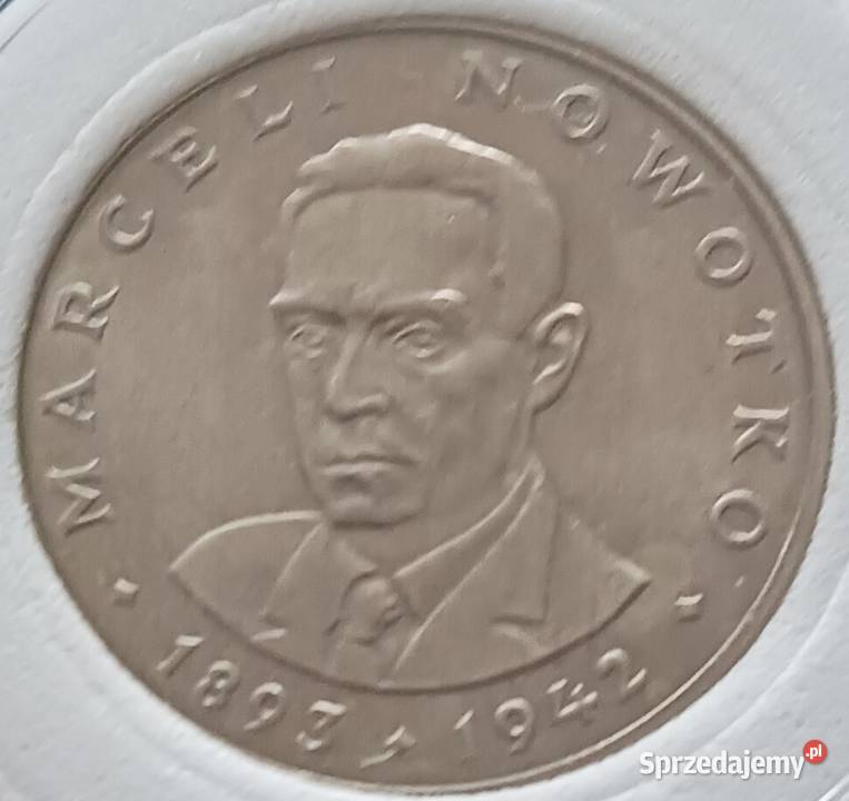 20 Marceli Nowotko 1983 r 1 mennicze najniższy Konin