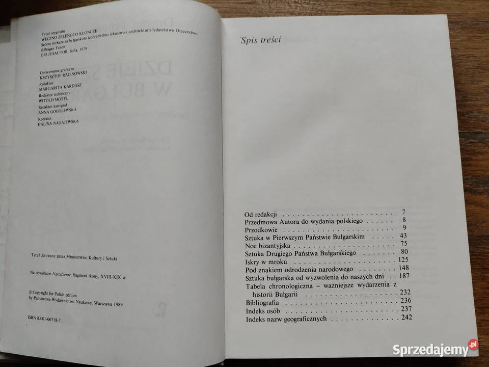 Dzieje sztuki w Bułgarii Dragan Tenew PWN Kraków