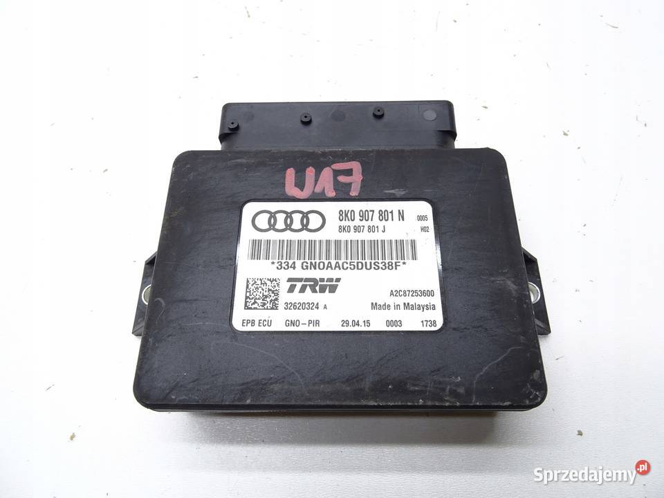 MODUŁ STEROWNIK HAMULCA RĘCZNEGO AUDI A4 B8 A5 osobowe