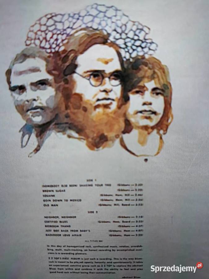 Archiwum blues rocka ZZ TOP ZZ Tops First Album podkarpackie