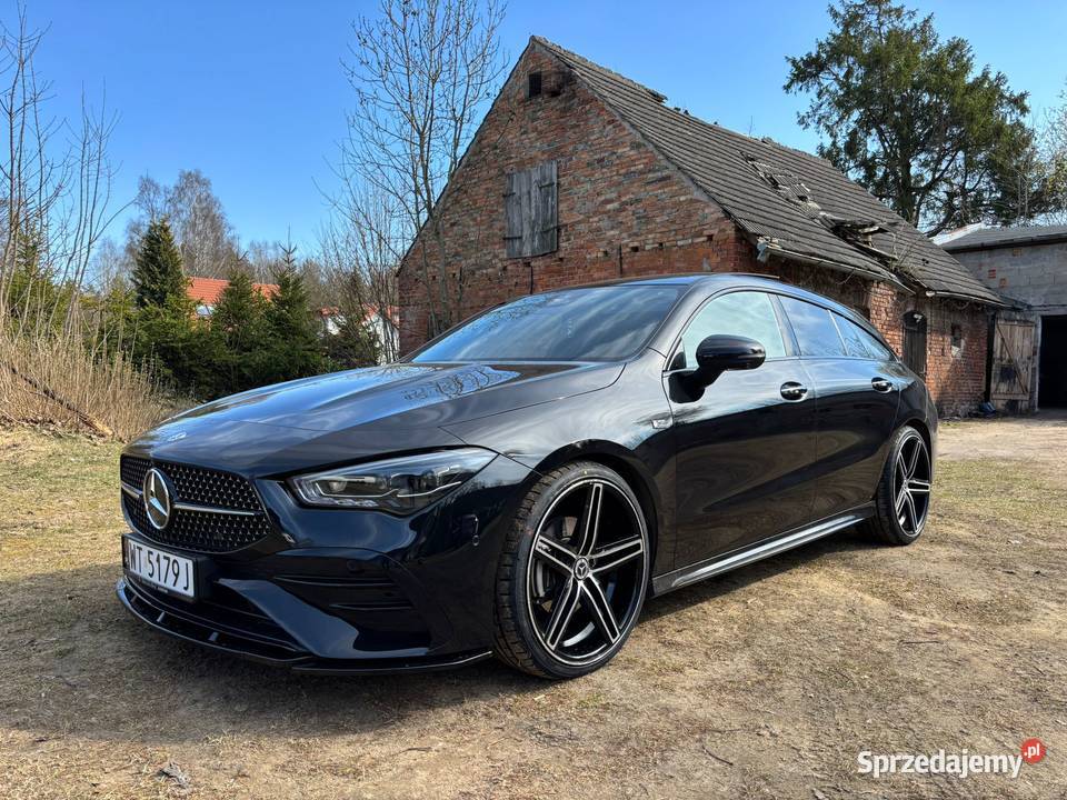 Mercedes cla180 shooting break 2024r 17tkm nowy 1298cm3 CLA Bytów