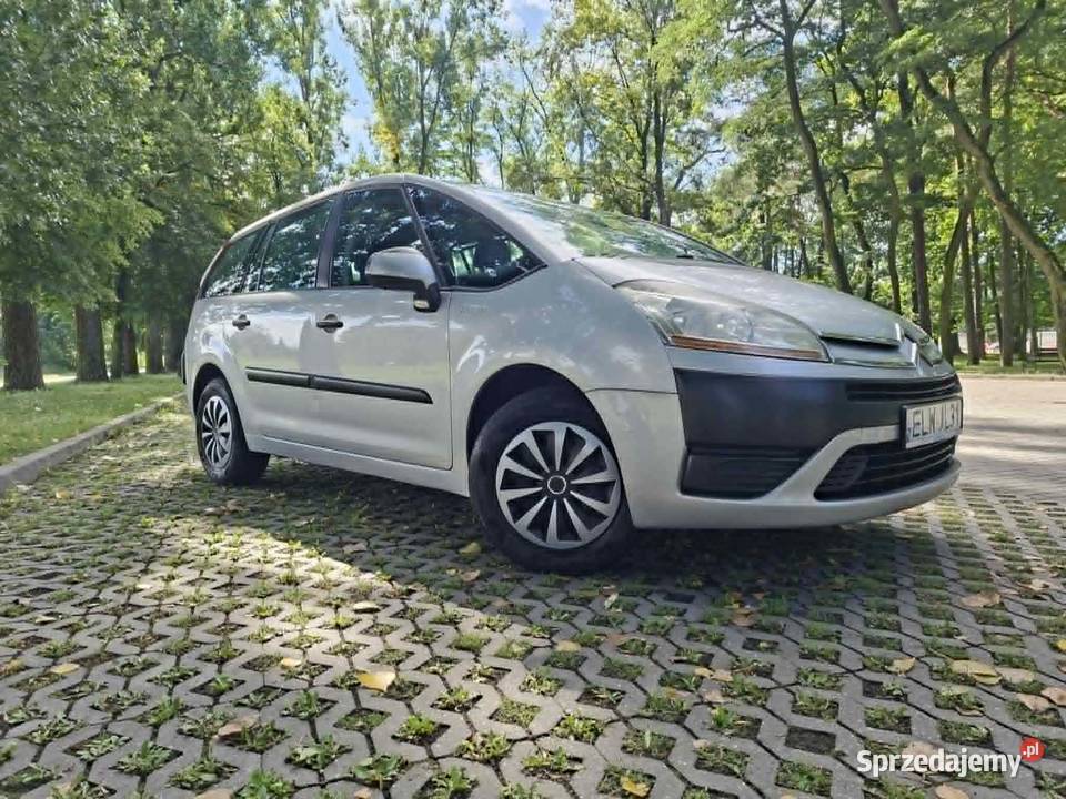 ŚlicznyZadbanyCitroenC4GrandPicasso2008r7Osb16HDI łódzkie Zduńska Wola