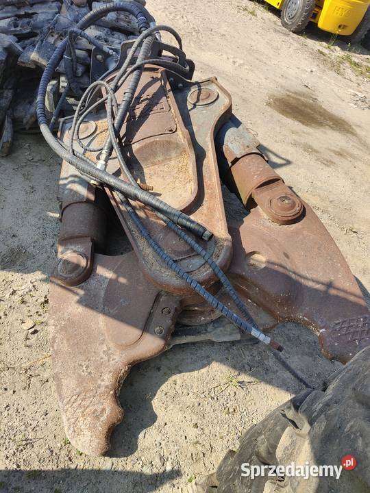 Nożyce Hydrauliczne do koparki 2028 Ton VTN MT20 Tymowa sprzedam